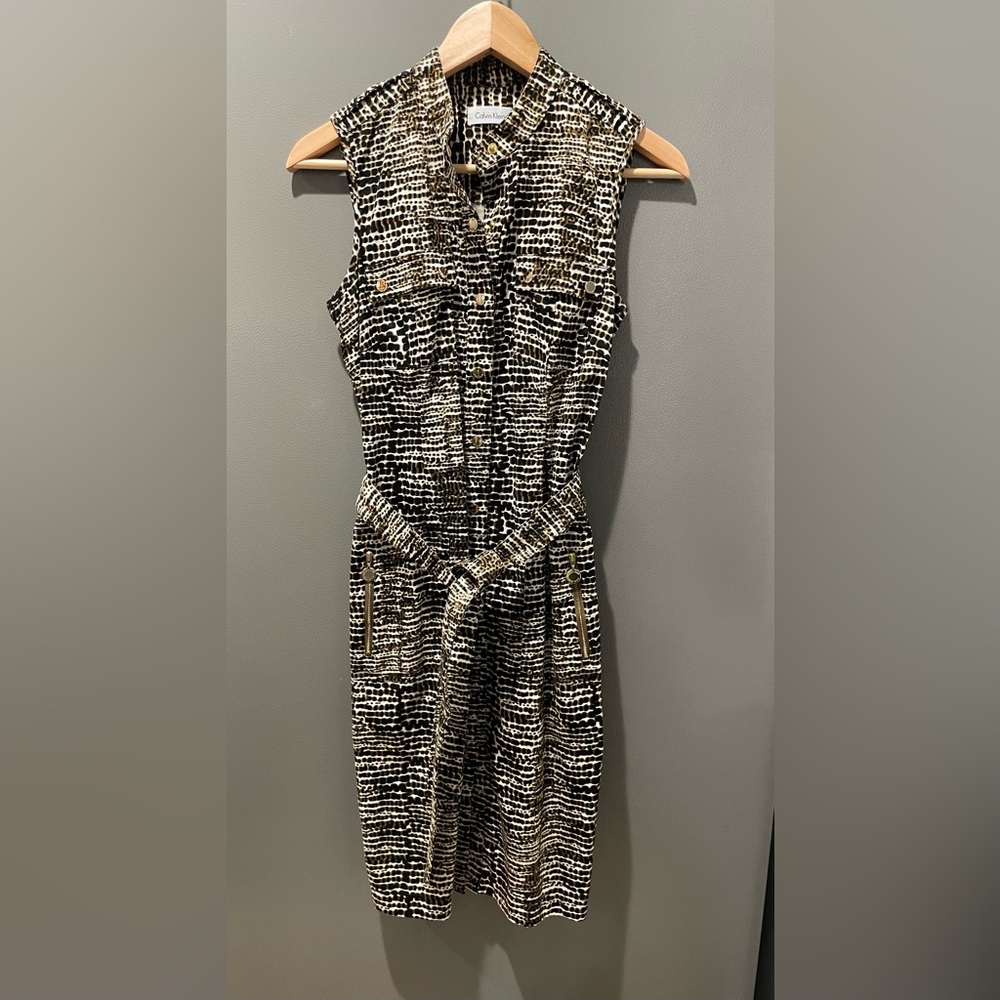 Calvin Klein Textured Dress